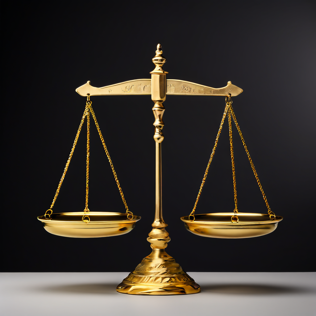 균등한 분배와 효율적인 부하 분산 사이의 딜레마를 표현한 이미지로, 한쪽으로 기울어진 저울과 균형을 이룬 저울이 대조를 이루며 시스템 자원 관리의 두 가지 상반된 접근 방식을 시각적으로 보여줍니다.